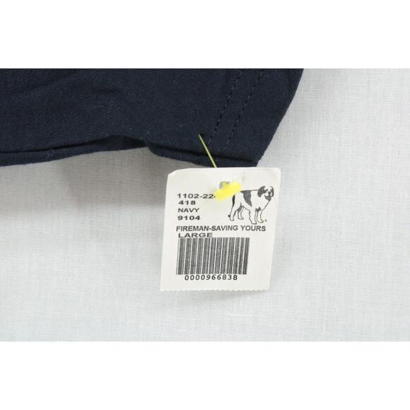 NWT Big Dogs T-shirt Firedog Adult Size Large Black 100% Cotton 2004 Vintage - Picture 6 of 9